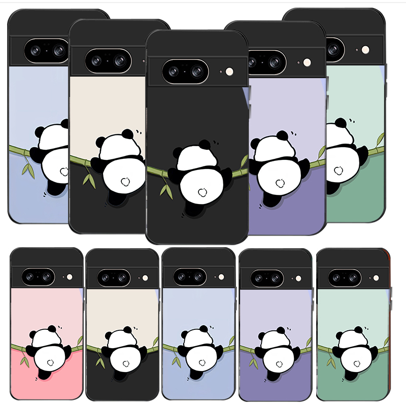 Google Pixel 8A - キュートで愛らしいパンダ柄のGoogle Pixel 8、7、9、10、Pixel 10 Pro XL、Pixel
