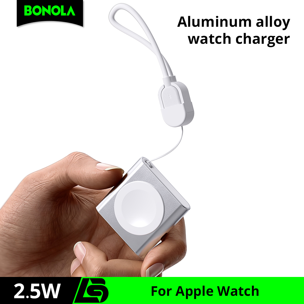 Wireless Charger Watch - Bonola Apple Watch 充電器磁気ポータブル USB C