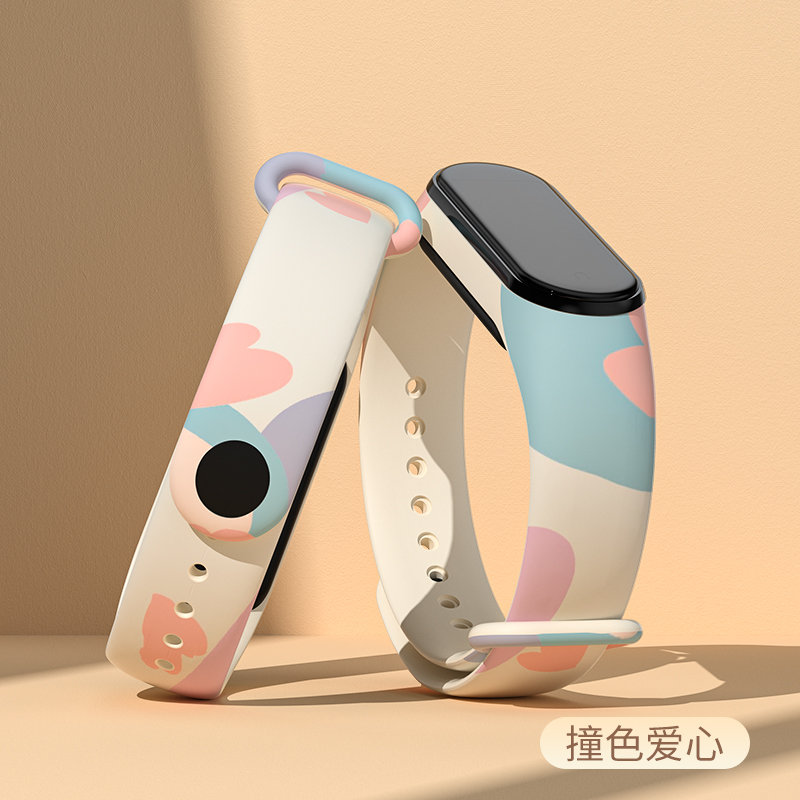 Xiaomi Mi Band 3および4,15mm用のスペア - Silicone Band Replacement のレビューと価格