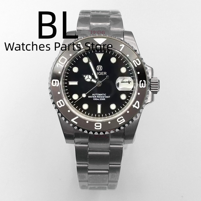 BLIGER 40mm メンズ腕時計 NH35 自動巻き ブ - Ceramic Link Bracelet のレビューと価格