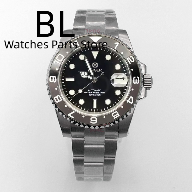 BLIGER 40mm メンズ腕時計 NH35 自動巻き ブ - Ceramic Link Bracelet のレビューと価格
