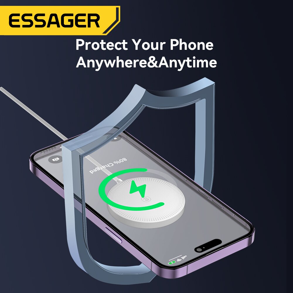 Essager-磁気充電器,ワイヤレス,急速充電,iPhon - Wireless Charger Watch のレビューと価格