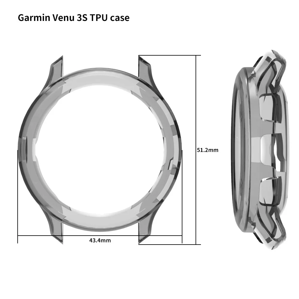Garmin Venu 3 3S スマートウォッチ用TPU保 - Silicone Band Replacement のレビューと価格
