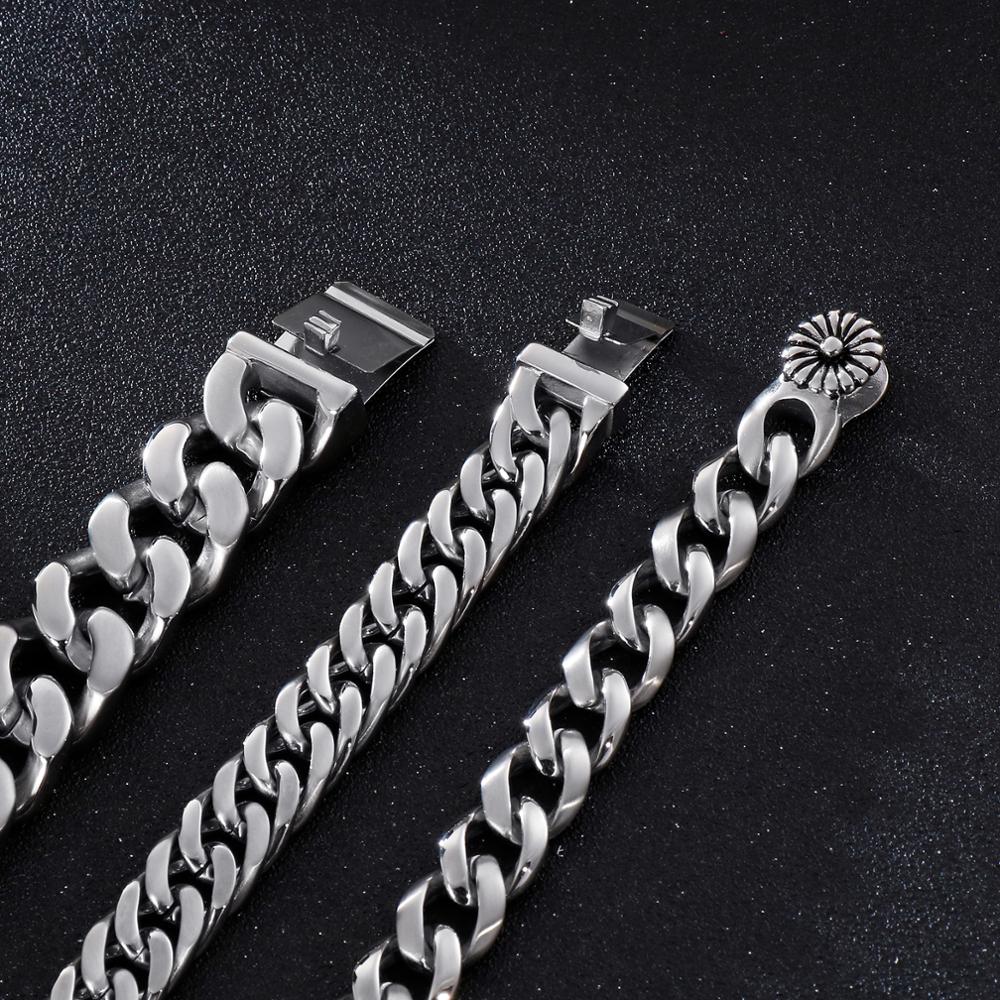 Kalen-ステンレス鋼のリンクチェーンブレスレット,22c - Ceramic Link Bracelet のレビューと価格