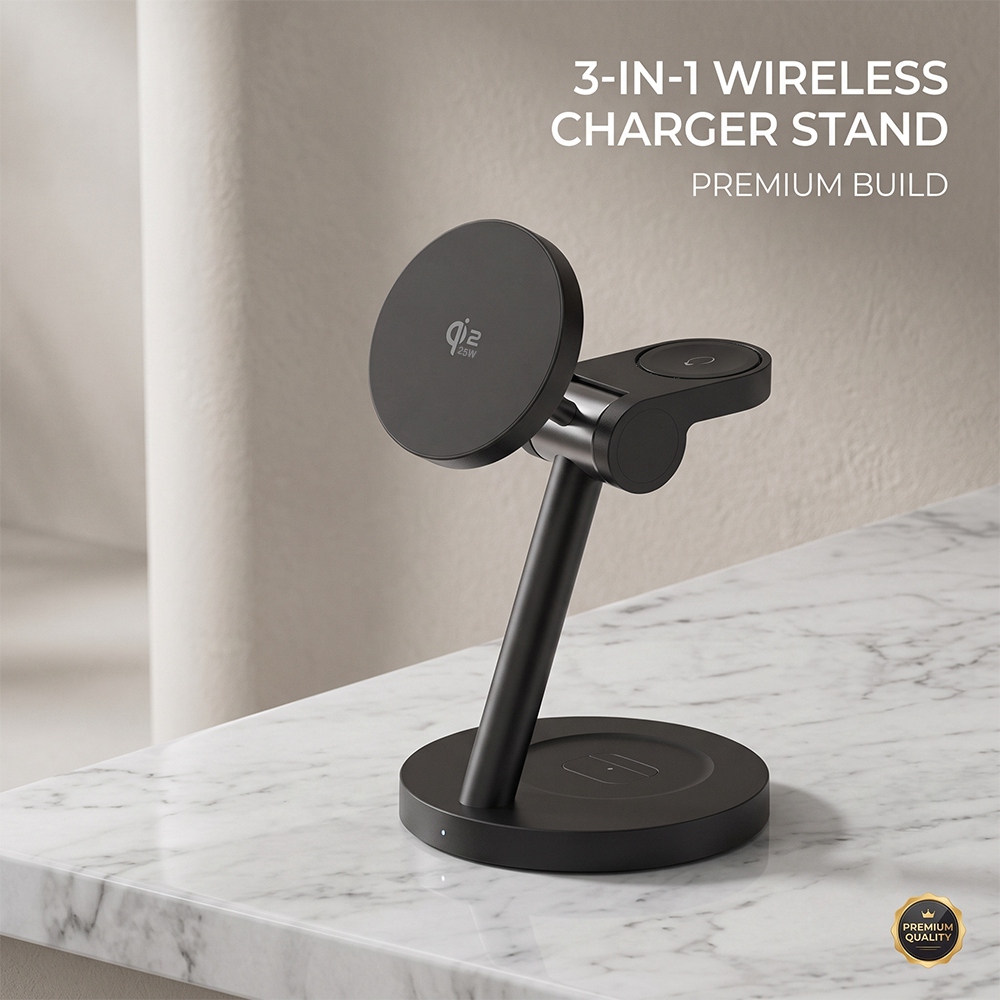 Qi2.2 25W マグネティック高速ワイヤレス充電ドック（ - Wireless Charger Watch のレビューと価格