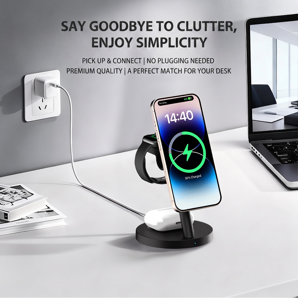 Qi2.2 25W マグネティック高速ワイヤレス充電ドック（ - Wireless Charger Watch のレビューと価格